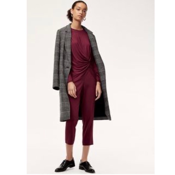 Babaton Adam long sleeve twisted top. - Picture 3 of 8